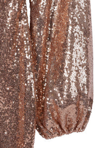 Not So Silent NYE Sequin mini dress