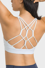 Load image into Gallery viewer, Breathable Crisscross Back Sports Bra