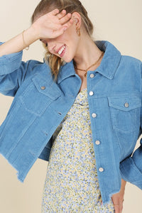 Dalley Frayed corduroy jacket