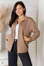 Load image into Gallery viewer, Heimish Full Size Zip-Up Jacket with Pockets