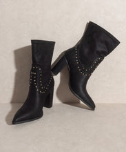 Load image into Gallery viewer, OASIS SOCIETY Paris   Studded Boots