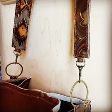 Load image into Gallery viewer, Hair on HIde Box Handbag Laredo Side Accents