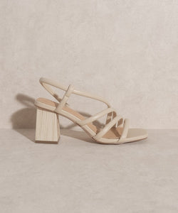 Ashley - Wooden Heel Sandal