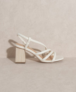 Ashley - Wooden Heel Sandal