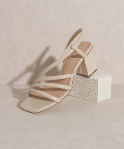 Ashley - Wooden Heel Sandal