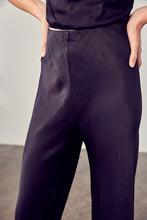 Load image into Gallery viewer, SARAH SATIN FLARED PANTS