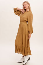Load image into Gallery viewer, LILIANA Maxi Woven Dress