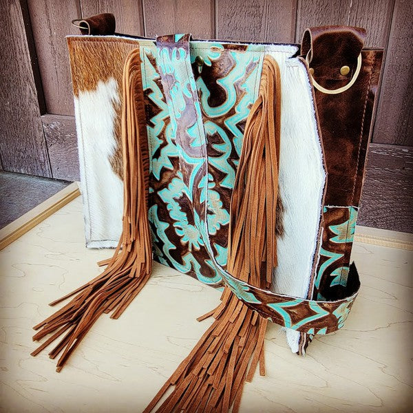 Long Fringed Western Purse