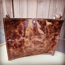 Load image into Gallery viewer, Box Handbag w/ Turquoise Laredo no fringe