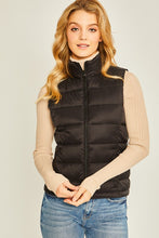Load image into Gallery viewer, High Neck Padded Puffer Vest