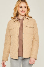 Load image into Gallery viewer, Melissa Woven Solid Bust Pocket Shacket