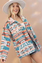 Load image into Gallery viewer, Aztec Western Shacket