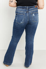 Load image into Gallery viewer, Judy Blue Ophelia Full Size Mid-Rise Destroyed Flare Jeans
