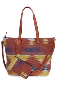 Western Aztec Large Weekender Bag