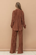 Load image into Gallery viewer, Jen Pleated Blouse Pants Set