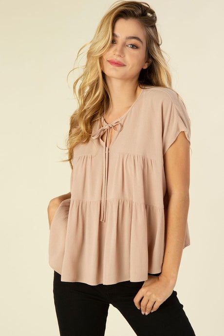 Ryal A line tiered blouse