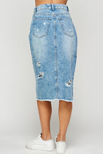 Load image into Gallery viewer, Sedona Long Denim Skirt