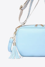 Load image into Gallery viewer, PU Leather Tassel Crossbody Bag