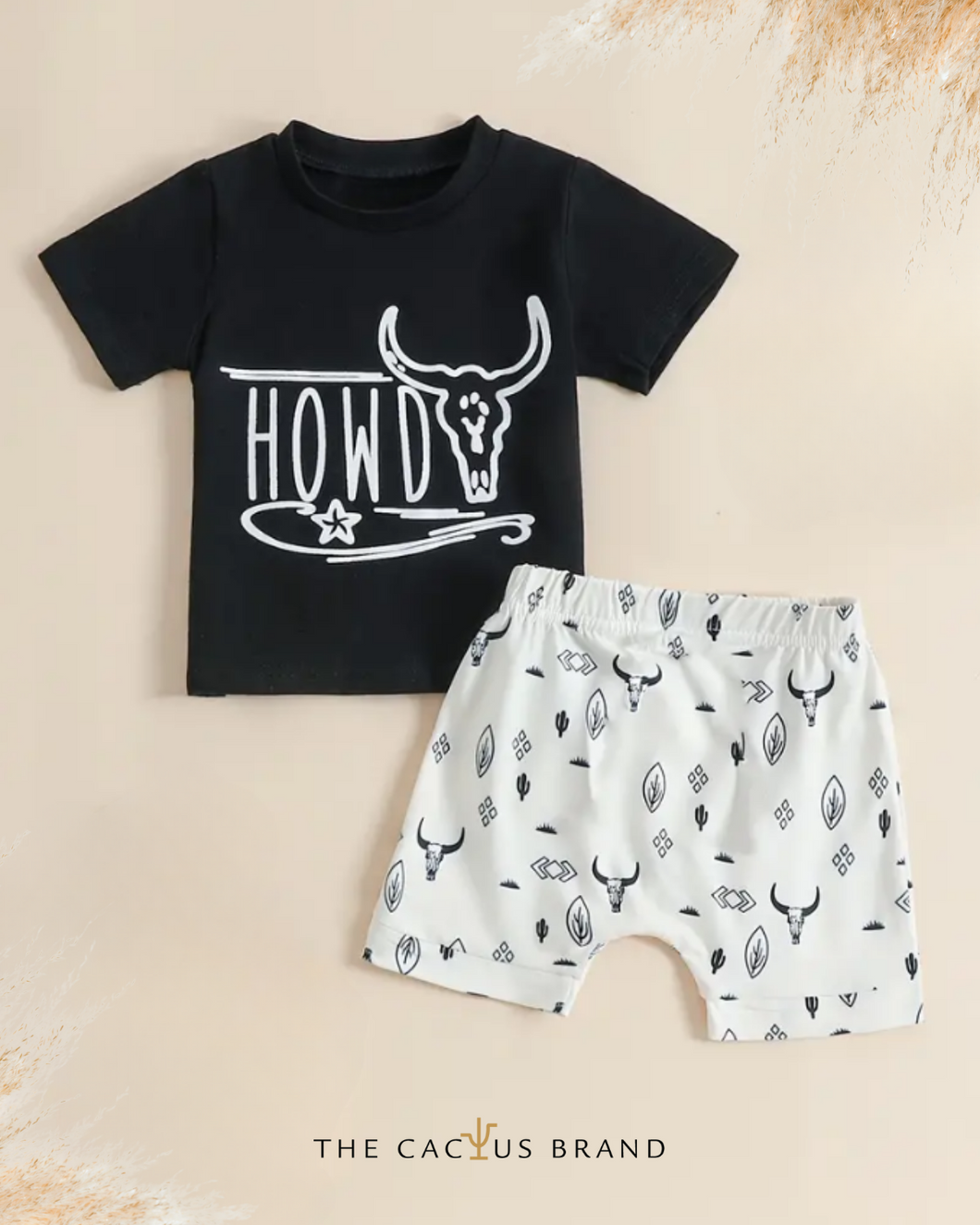 Baby & Toddler Howdy Shirt & Short Set