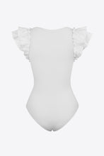 Load image into Gallery viewer, Ruffled Plunge Bodysuit