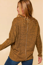 Load image into Gallery viewer, Haptics Full Size Exposed Seam Dolman Sleeve Ribbed Top