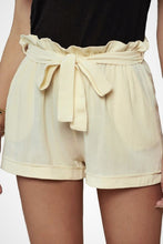 Load image into Gallery viewer, Belted Paper Bag Waist Shorts