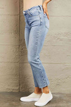 Load image into Gallery viewer, BAYEAS Mid Rise Cropped Slim Jeans