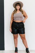 Load image into Gallery viewer, Zenana In A While Full Size Run Faux Crocodile Shorts