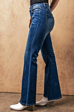 Load image into Gallery viewer, High Rise Flare Jeans with Pockets