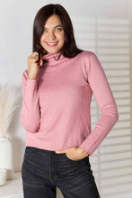 Load image into Gallery viewer, Turtleneck Long Sleeve Knit Top