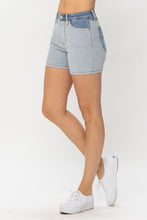 Load image into Gallery viewer, Judy Blue Full Size Color Block Denim Shorts