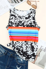 Load image into Gallery viewer, Multicolored Round Neck Tank Top