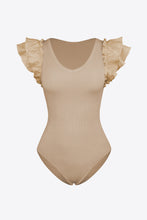 Load image into Gallery viewer, Ruffled Plunge Bodysuit