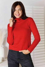 Load image into Gallery viewer, Turtleneck Long Sleeve Knit Top