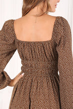 Load image into Gallery viewer, Elliana Square neck vintage puff dress