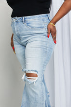 Load image into Gallery viewer, RISEN Full Size Distressed Fringe Hem Cropped Jeans