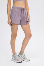 Load image into Gallery viewer, Banded Waist Active Shorts With Pockets