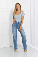 Load image into Gallery viewer, HEYSON Full Size Ditsy Floral Scoop Neck Bodysuit
