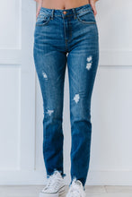 Load image into Gallery viewer, RISEN Traveler Full Size Run High-Waisted Straight Jeans