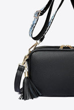 Load image into Gallery viewer, PU Leather Tassel Crossbody Bag