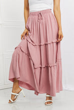 Load image into Gallery viewer, Zenana Summer Days Full Size Ruffled Maxi Skirt