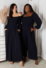 Load image into Gallery viewer, Double Take Square Neck Jumpsuit with Pockets