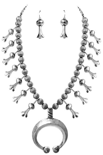 Conroe Squash Blossom Necklace