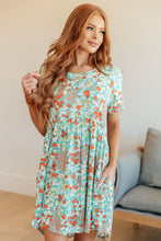 Load image into Gallery viewer, Mint Fields Forever Floral Dress