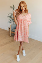 Load image into Gallery viewer, Rodeo Lights Dolman Sleeve Dress in Coral Floral