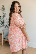 Load image into Gallery viewer, Rodeo Lights Dolman Sleeve Dress in Coral Floral