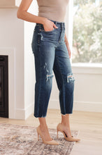 Load image into Gallery viewer, Whitney High Rise Distressed Wide Leg Crop Jeans