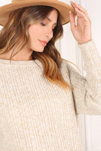 Load image into Gallery viewer, Rozlin Oversize cable sweater