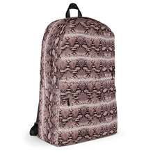 Load image into Gallery viewer, Snakeprint Backpack