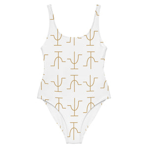 ALL Branded One-Piece Swimsuit
